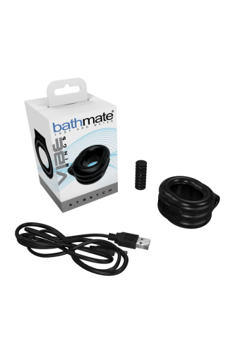 Чёрное эрекционное виброкольцо Stretch фото 5 Чёрное эрекционное виброкольцо Stretch фото 5