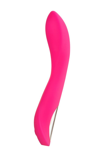 Розовый нереалистичный вибратор JOS Twig - 20,5 см. фото 4