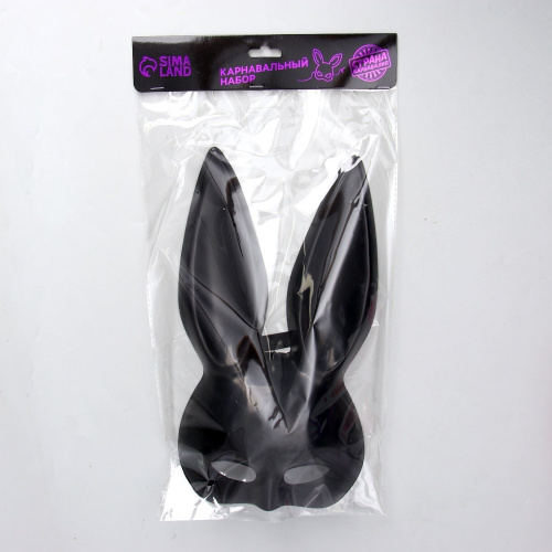Эротический набор «Послушная зайка»: маска и бабочка фото 3 Эротический набор «Послушная зайка»: маска и бабочка фото 3