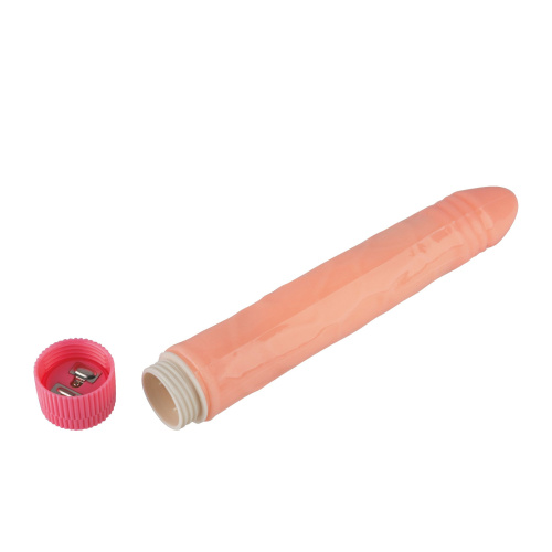 Телесный силиконовый вибратор-реалистик - 25 см. фото 3 Телесный силиконовый вибратор-реалистик - 25 см. фото 3