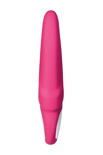 Ярко-розовый вибратор  Satisfyer Mr. Rabbit с клиторальным отростком - 22,1 см. фото 4