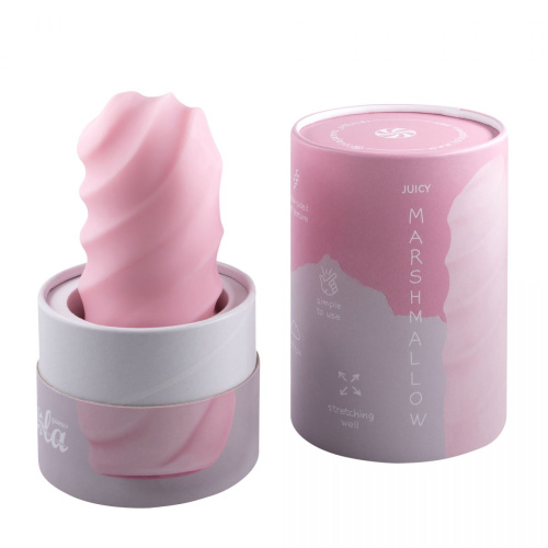 Розовый мастурбатор Marshmallow Maxi Juicy фото 4