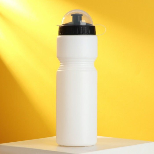 Белая бутылка для воды Fall In Sport (750 мл.) фото 2