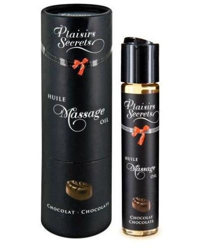 Массажное масло с ароматом шоколада Huile de Massage Gourmande Chocolat - 59 мл. фото 2