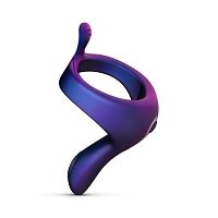 Фиолетовое эрекционное виброкольцо Solar