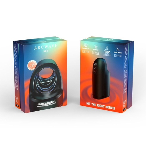 Черный мастурбатор ARCwave Ion 2 фото 6 Черный мастурбатор ARCwave Ion 2 фото 6