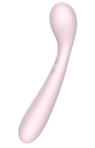 Розовый вибратор Baymax для G-стимуляции - 22 см. Розовый вибратор Baymax для G-стимуляции - 22 см.