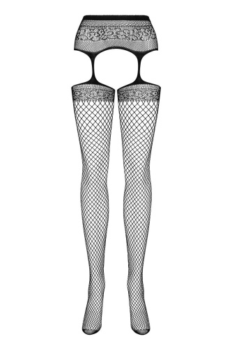 Ажурные колготки с вырезами и интимным доступом фото 3