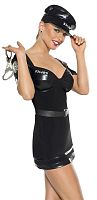 Костюм женщины-полицейского из 2 предметов