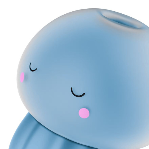 Голубой вакуумный стимулятор клитора в форме медузы Satisfyer Jelly-cious фото 2