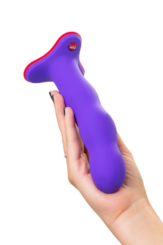 Фиолетовый фаллоимитатор Stubs Bouncer - 18,5 см. фото 6