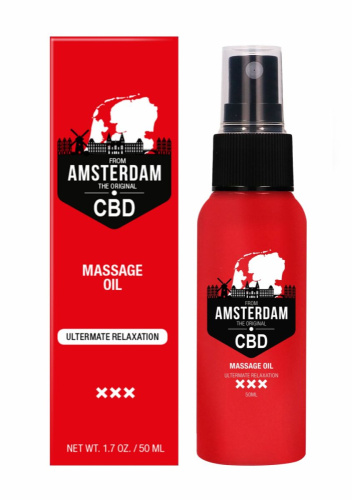 Стимулирующее массажное масло CBD from Amsterdam Massage Oil - 50 мл. Стимулирующее массажное масло CBD from Amsterdam Massage Oil - 50 мл.