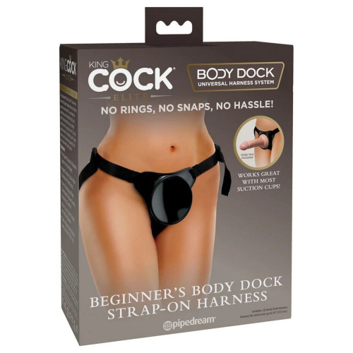 Трусы для фиксации насадок с присоской Beginner s Body Dock Strap-On Harness фото 2