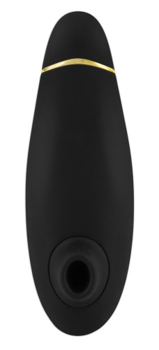 Чёрный бесконтактный клиторальный стимулятор Womanizer Premium фото 3