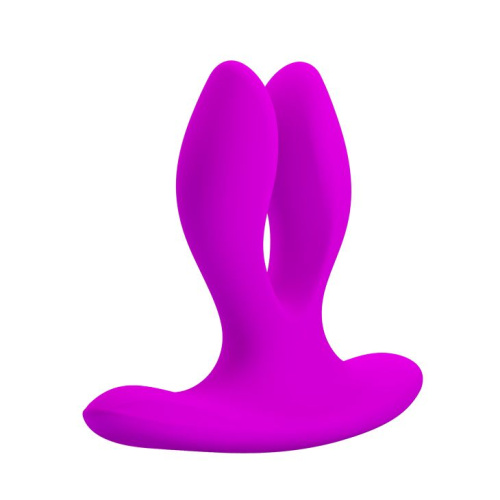 Универсальный вибромассажер для пар Magic Fingers U с пультом ДУ фото 2