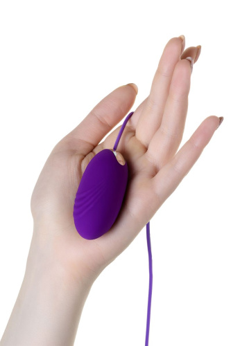 Фиолетовое виброяйцо с пультом управления A-Toys Cony, работающее от USB фото 3