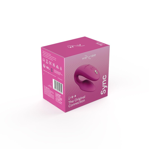 Розовый вибратор для пар We-Vibe Sync 2 фото 6