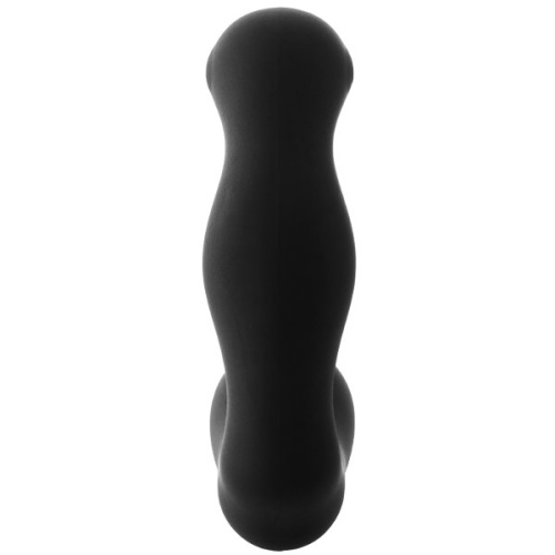 Черный вибромассажер простаты FantASStic Vibrating Prostate Massager - 11,3 см. фото 8