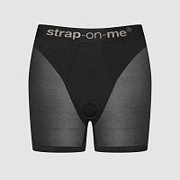 Трусики-шорты для фиксации насадок Strap-on-me Harness Lingerie Halo - size L