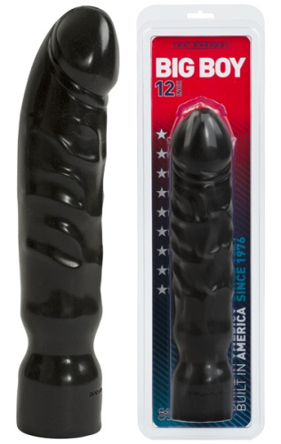 Черный фаллоимитатор-гигант Big Boy - 28,9 см. Черный фаллоимитатор-гигант Big Boy - 28,9 см.