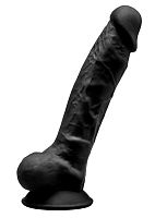 Черный фаллоимитатор SILEXD Model 1 7’’ - 17,5 см.