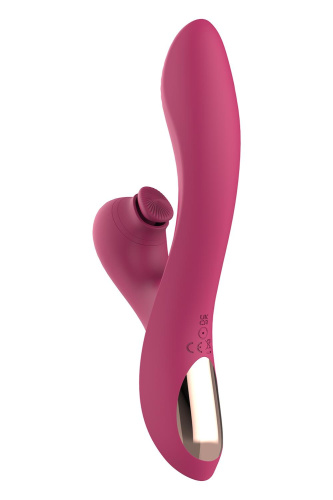 Розовый вибратор-кролик Dual G-Spot Vibe - 22,5 см. фото 3