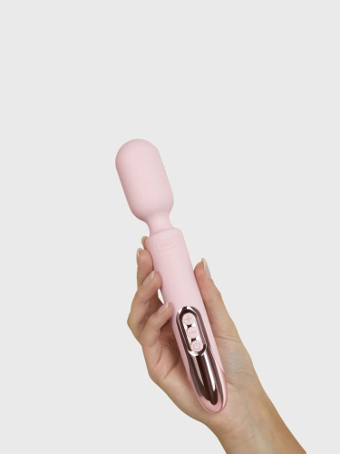 Розовый интерактивный вибратор ProWand Vibrator фото 4