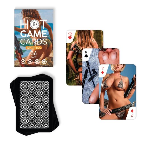 Игральные карты Hot Game Cards «Арсенал» фото 3