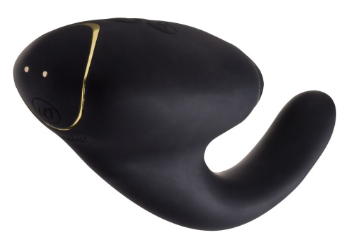 Чёрный стимулятор 2-в-1 для женщин Womanizer InsideOut фото 3