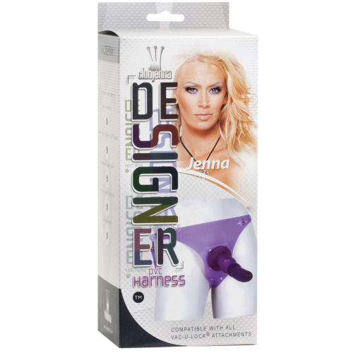 Фиолетовые трусики с насадкой Jenna фото 3