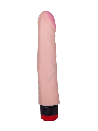 Вибратор с большой розовой головкой ART-Style №1 - 22 см. фото 3
