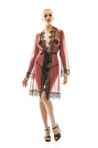 Соблазнительный пеньюар Florella с кружевом Соблазнительный пеньюар Florella с кружевом