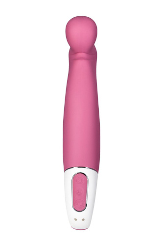 Вибратор Satisfyer Petting Hippo с загнутым кончиком - 22,9 см. фото 4