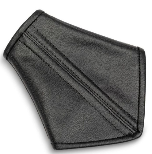 Черный широкий ошейник с регулируемым объемом Черный широкий ошейник с регулируемым объемом