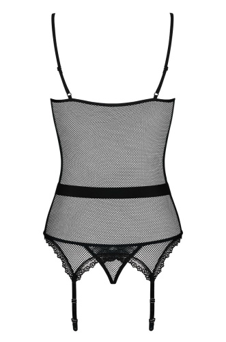 Грация в мелкую сетку Lustella с декоративным бантом фото 4