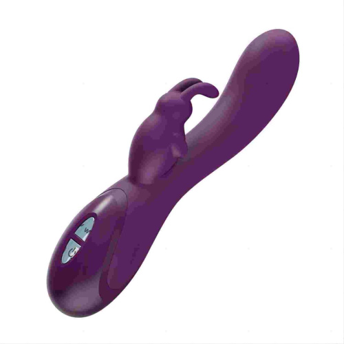 Фиолетовый вибратор-кролик Craybit Rabbit Vibrator - 21 см. фото 5