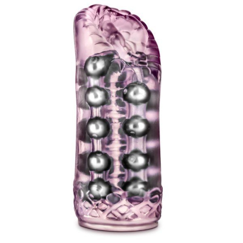 Розовый мастурбатор-вагина со стимулирующими бусинами Super Stroker фото 2