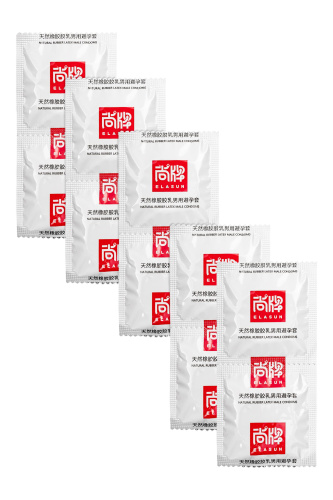 Ультратонкие презервативы Elasun G-spot stimulation с ребрами и точками - 10 шт. фото 6