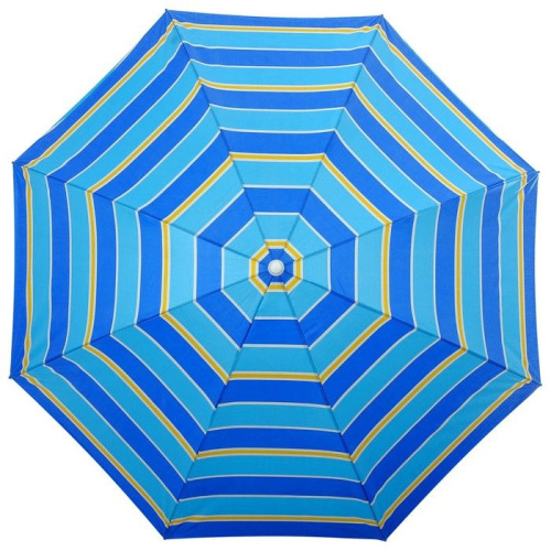 Пляжный зонт в цветную полоску Maclay «Модерн» фото 9