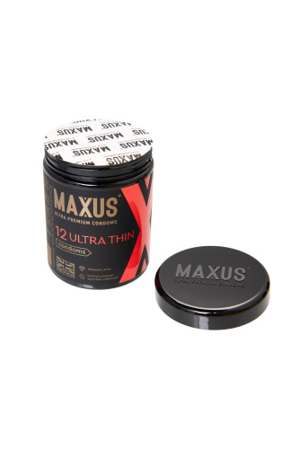 Ультратонкие презервативы MAXUS Ultra Thin - 12 шт. фото 3