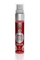 Возбуждающий гель JO Nipple Titillator Electric Strawberry - 30 мл.