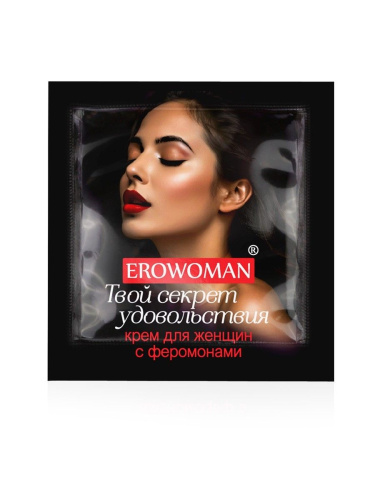 Женский возбуждающий крем с феромонами EroWoman - 1,5 гр. фото 2