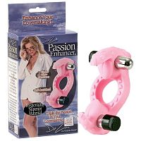 Розовое виброкольцо Dr. Z PASSION ENHANCER