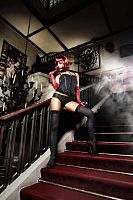 Черные чулки Deeper in Hell