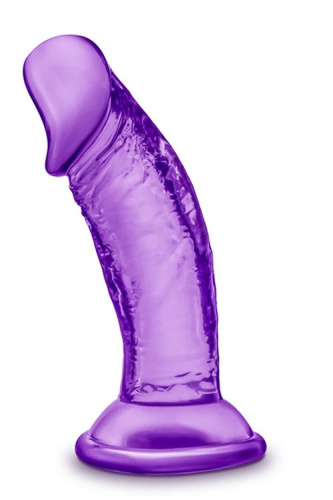 Фиолетовый фаллоимитатор на присоске SWEET N SMALL 4INCH DILDO - 11,4 см. фото 2 Фиолетовый фаллоимитатор на присоске SWEET N SMALL 4INCH DILDO - 11,4 см. фото 2
