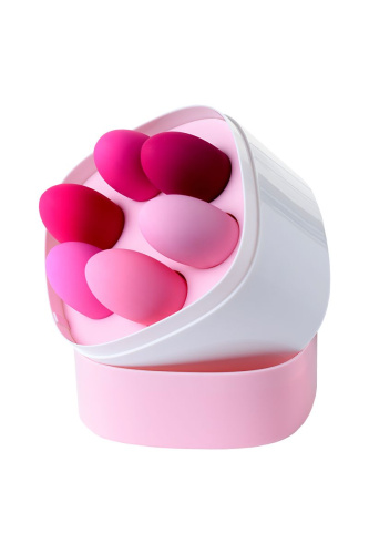 Набор из 6 розовых вагинальных шариков Eromantica K-ROSE фото 4