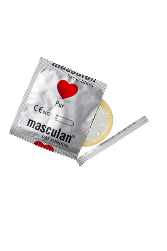 Супертонкие презервативы Masculan Pur - 10 шт. фото 8