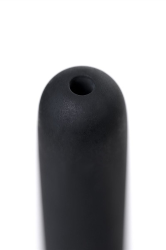 Черный силиконовый анальный душ A-toys с гладким наконечником фото 6