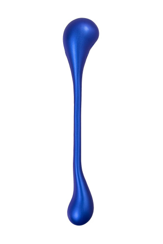 Синий многофункциональный вибратор Inefy с пультом ДУ фото 3