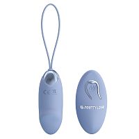 Голубое виброяйцо Julia с пультом ДУ